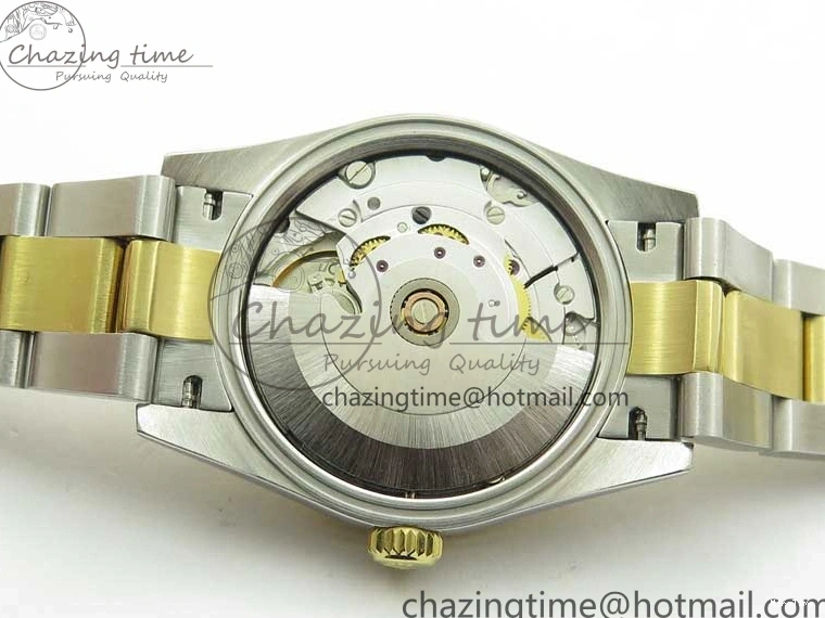 MiroTime 0203 WaterResistant Datejust 31mm 278273 SS YG BP Maker Best Edition Black Sticks Markers Dial on SS YG Oyster Bracelet 2718